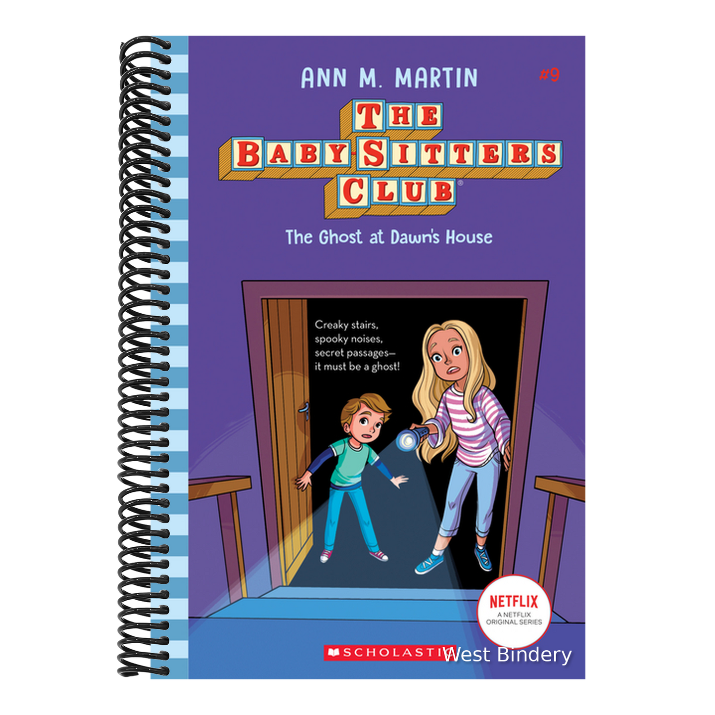 The Ghost at Dawn's House (the Baby-Sitters Club #9): Volume 9 (Library)