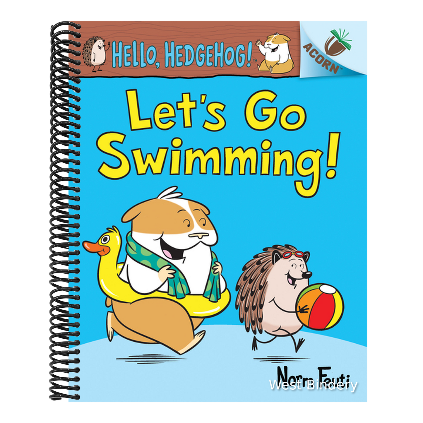 Let's Go Swimming!: An Acorn Book (Hello, Hedgehog! #4): Volume 4