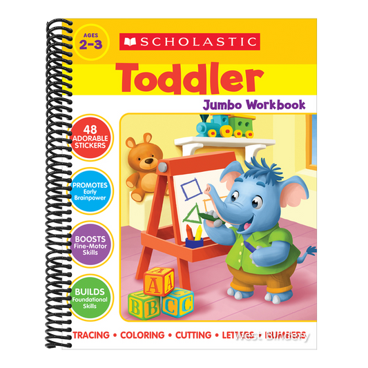 Scholastic Toddler Jumbo Workbook
