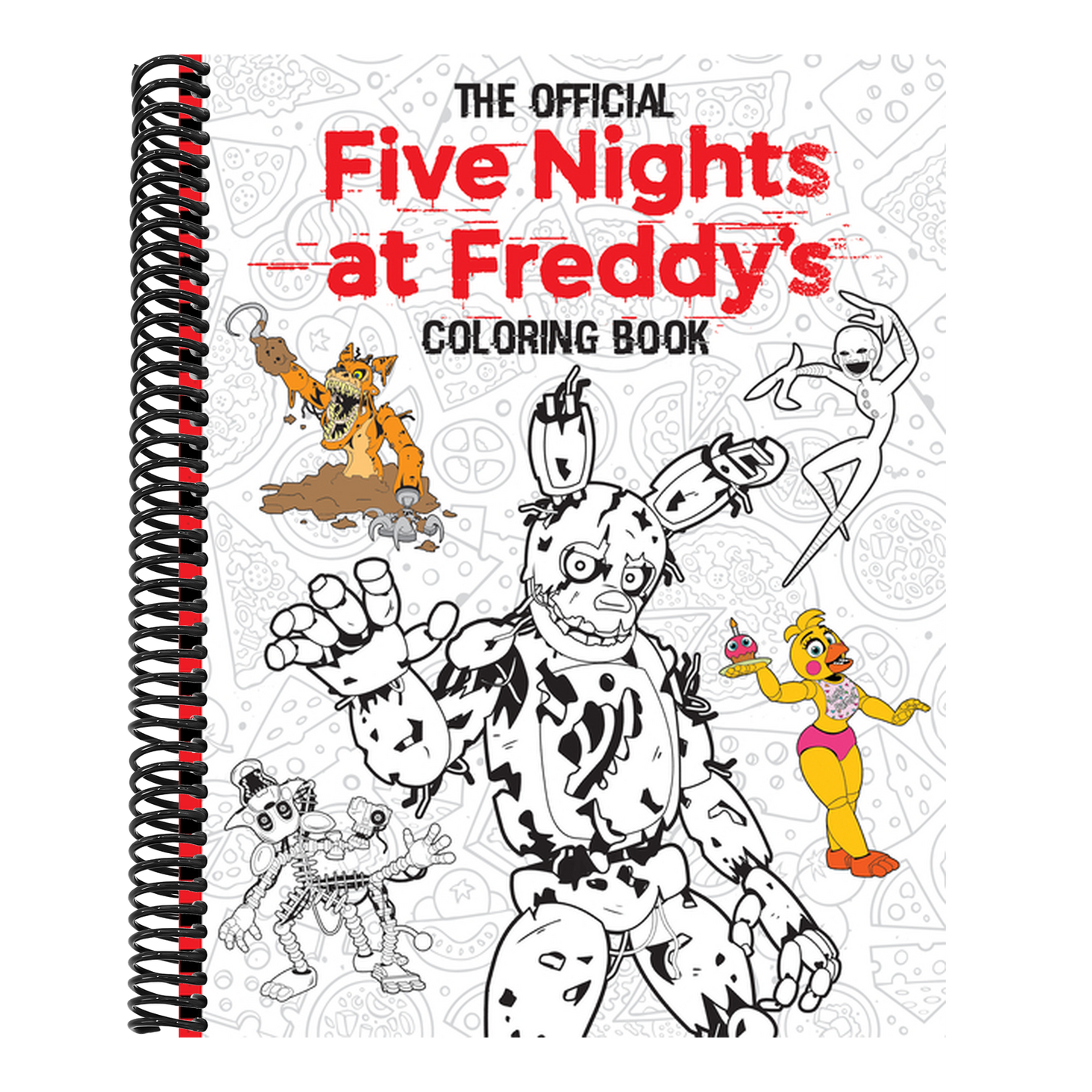 Five Nights at Freddy's Official Coloring Book: An Afk Book (Spiral Bound)