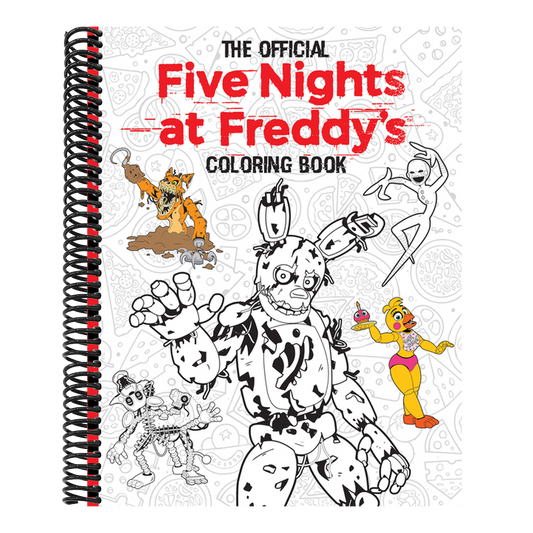 Five Nights at Freddy's Official Coloring Book: An Afk Book (Spiral Bound)