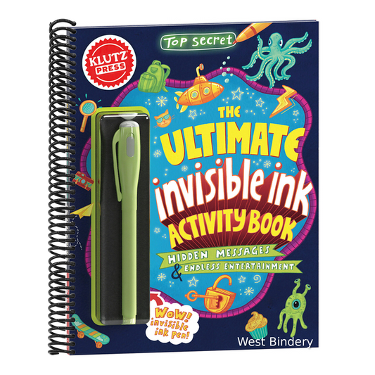 Top Secret: The Ultimate Invisible Ink Activity Book (Klutz Activity Book)