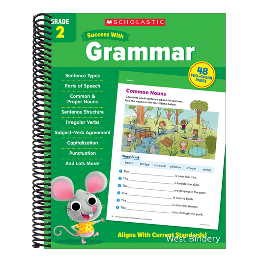 Scholastic Success with Grammar Grade 2 Workbook