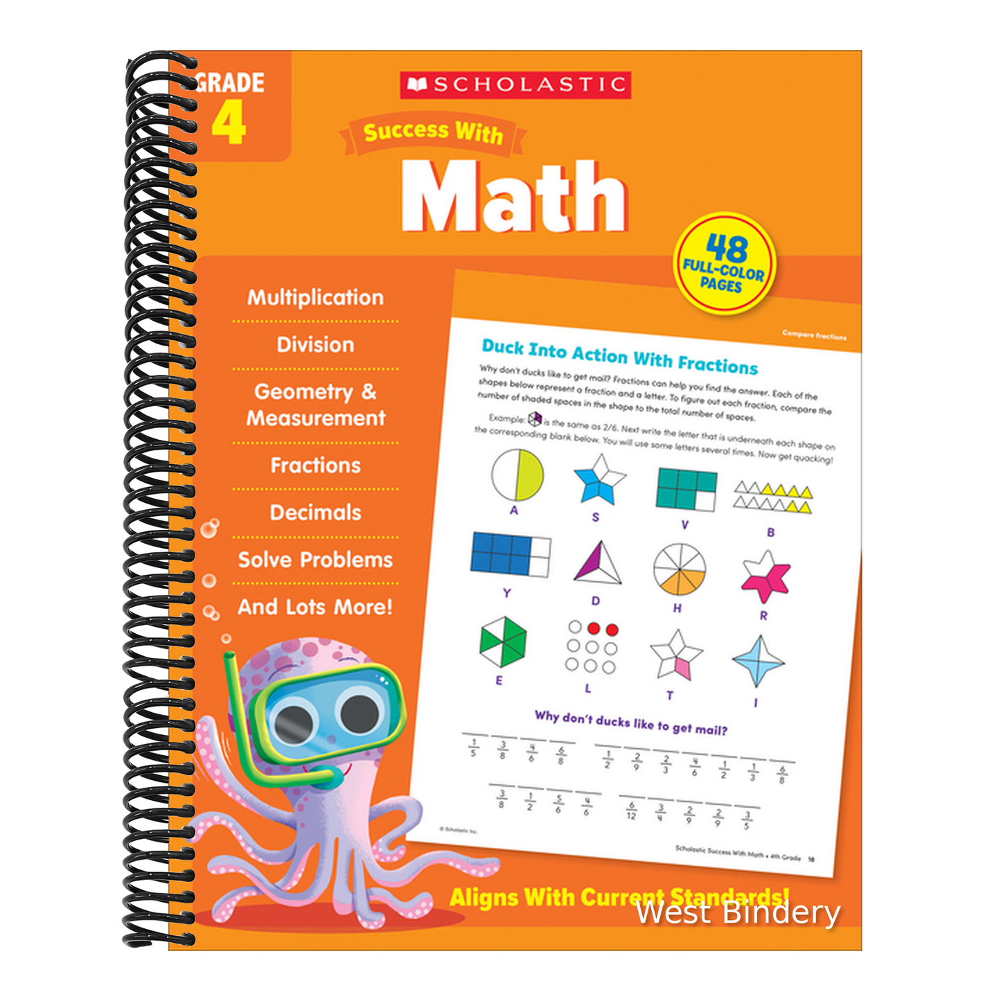 Scholastic Success with Math Grade 4 Workbook