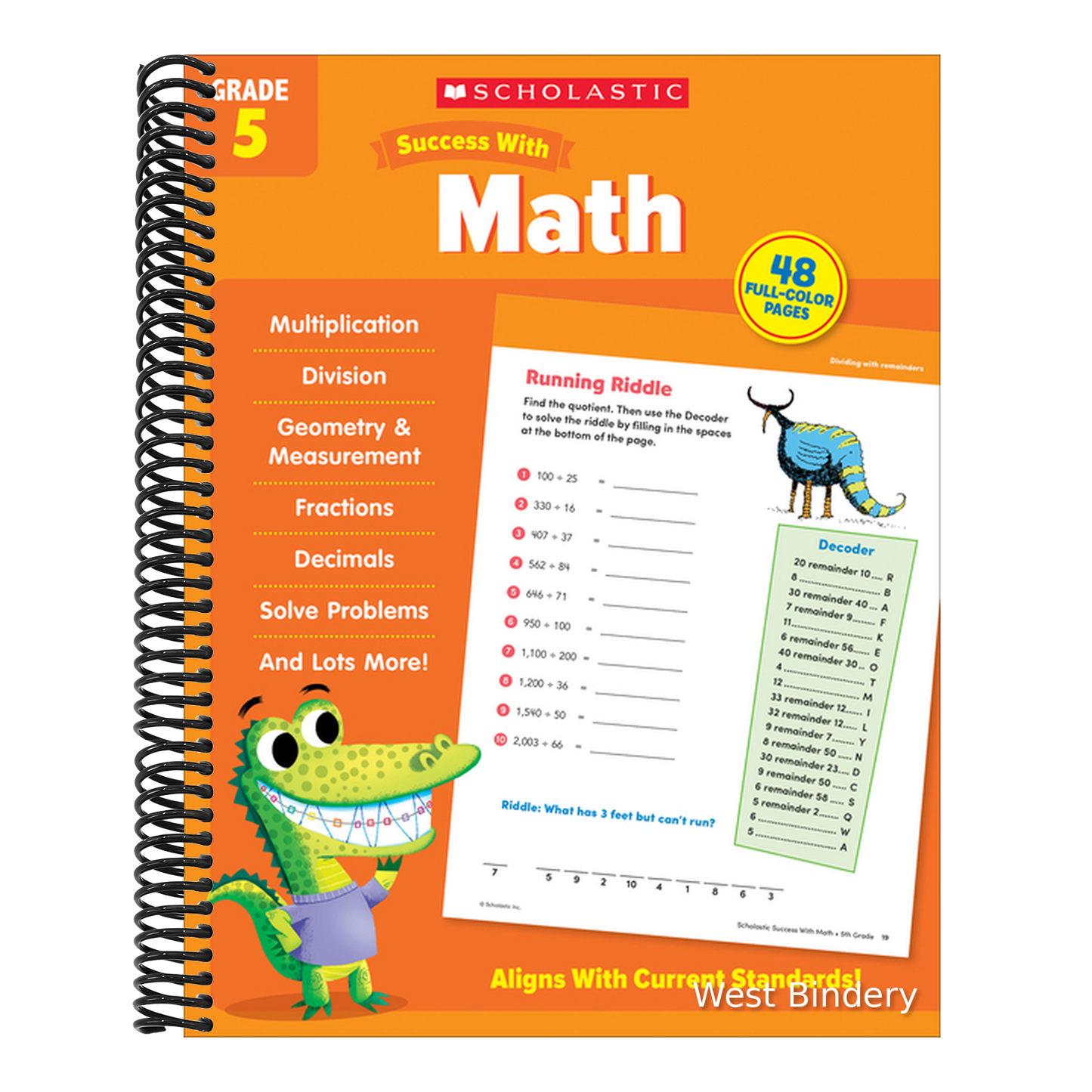 Scholastic Success with Math Grade 5 Workbook
