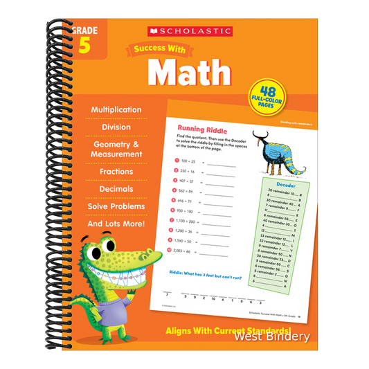 Scholastic Success with Math Grade 5 Workbook