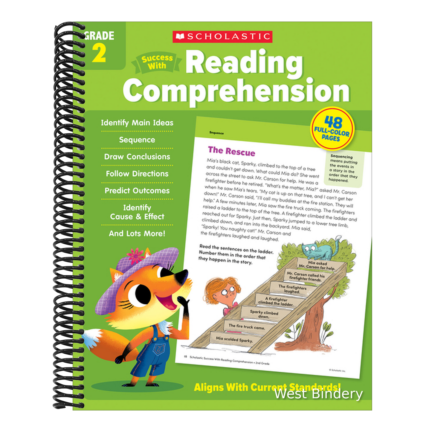 Scholastic Success with Reading Comprehension Grade 2 Workbook