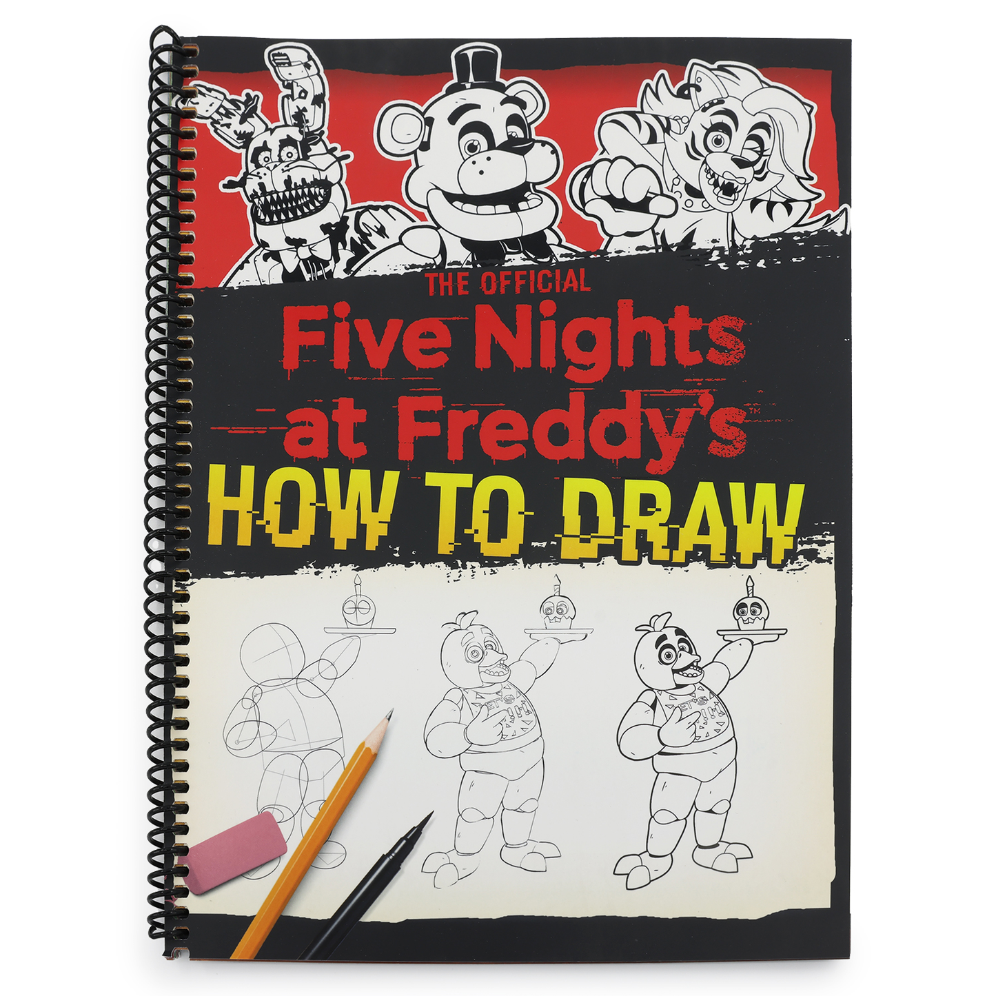 How to Draw Five Nights at Freddy's: An Afk Book (Spiral Bound)