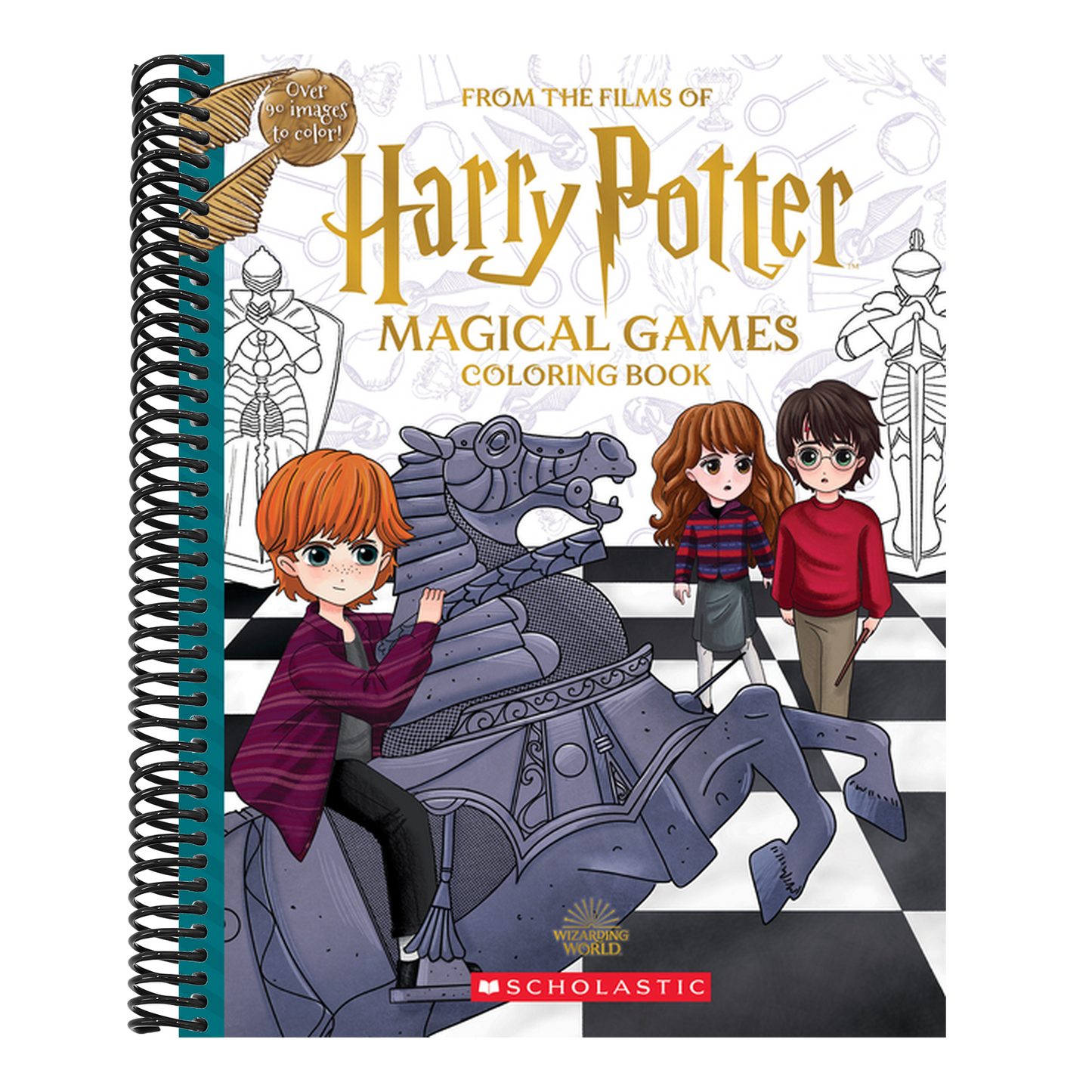 Magical Games Coloring Book (Harry Potter)