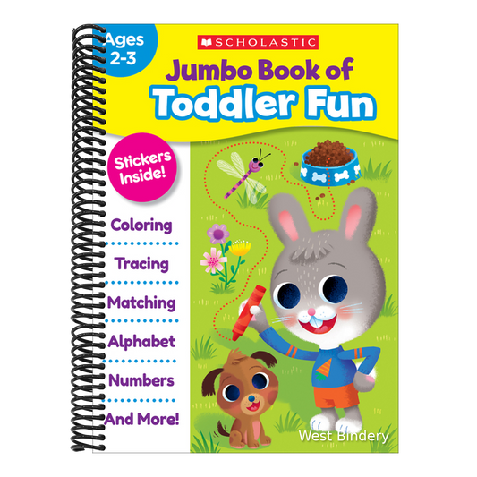 Jumbo Book of Toddler Fun