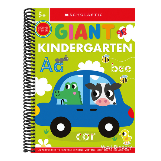Giant Kindergarten Workbook: Scholastic Early Learners (Giant Workbook)