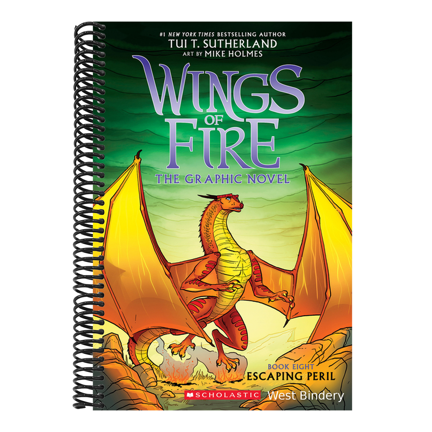 Escaping Peril: A Graphic Novel (Wings of Fire Graphic Novel #8): Volume 8