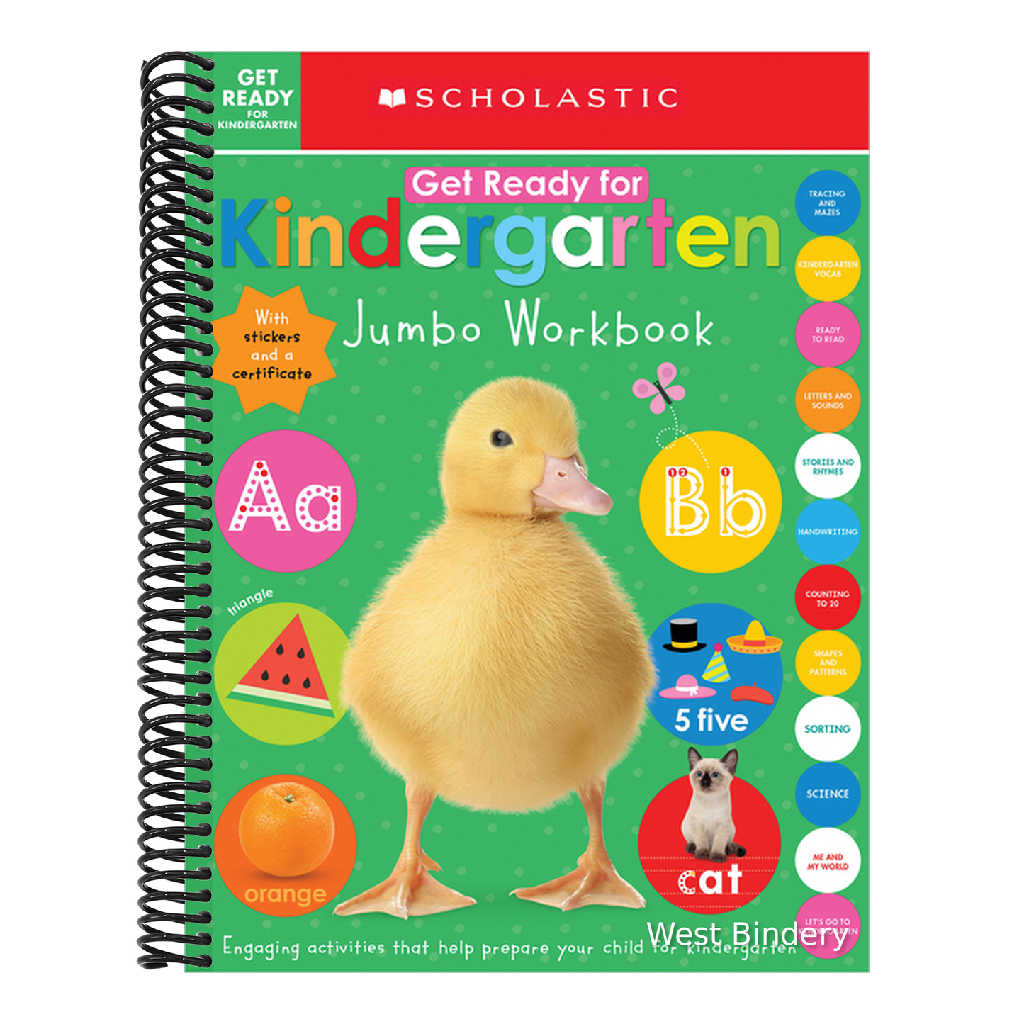 Get Ready for Kindergarten Jumbo Workbook: Scholastic Early Learners (Jumbo Workbook)
