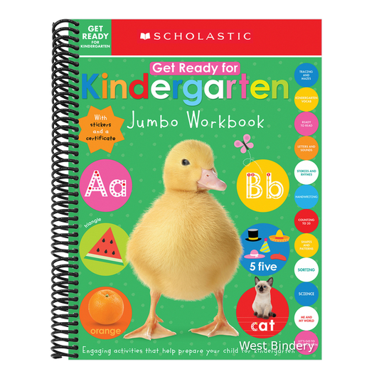 Get Ready for Kindergarten Jumbo Workbook: Scholastic Early Learners (Jumbo Workbook)