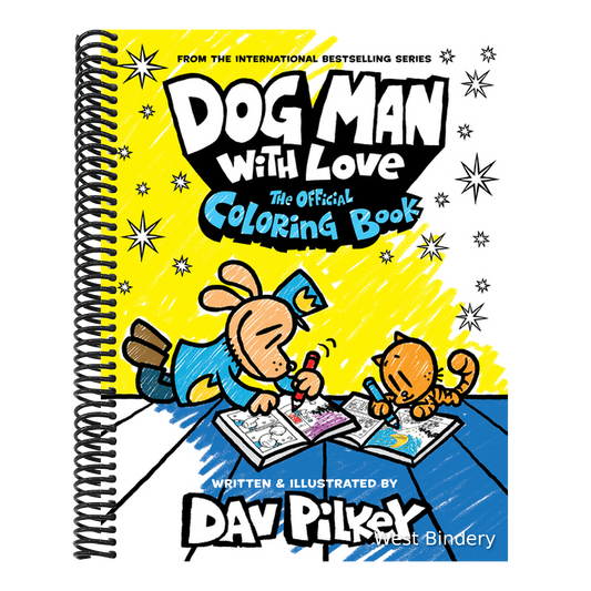 Dog Man with Love: The Official Coloring Book