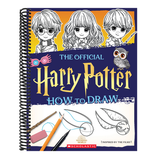 The Official Harry Potter How to Draw (Spiral Bound)