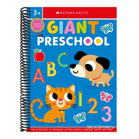 Giant Preschool Workbook: Scholastic Early Learners (Workbook)