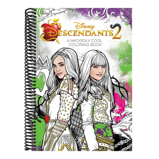Descendants 2: A Wickedly Cool Coloring Book (Art of Coloring)