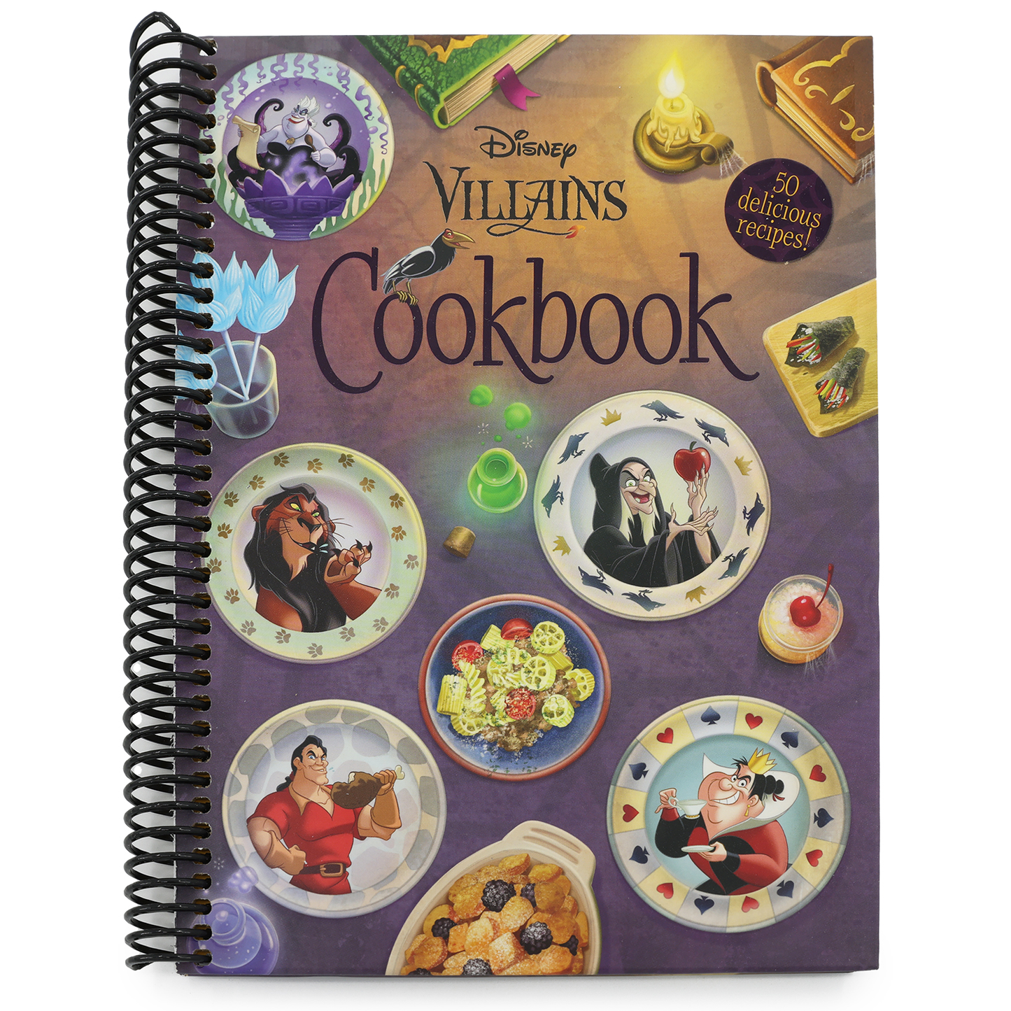 The Disney Villains Cookbook (Spiral Bound)