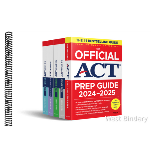The Official ACT Prep & Subject Guides 2024-2025 Complete Set