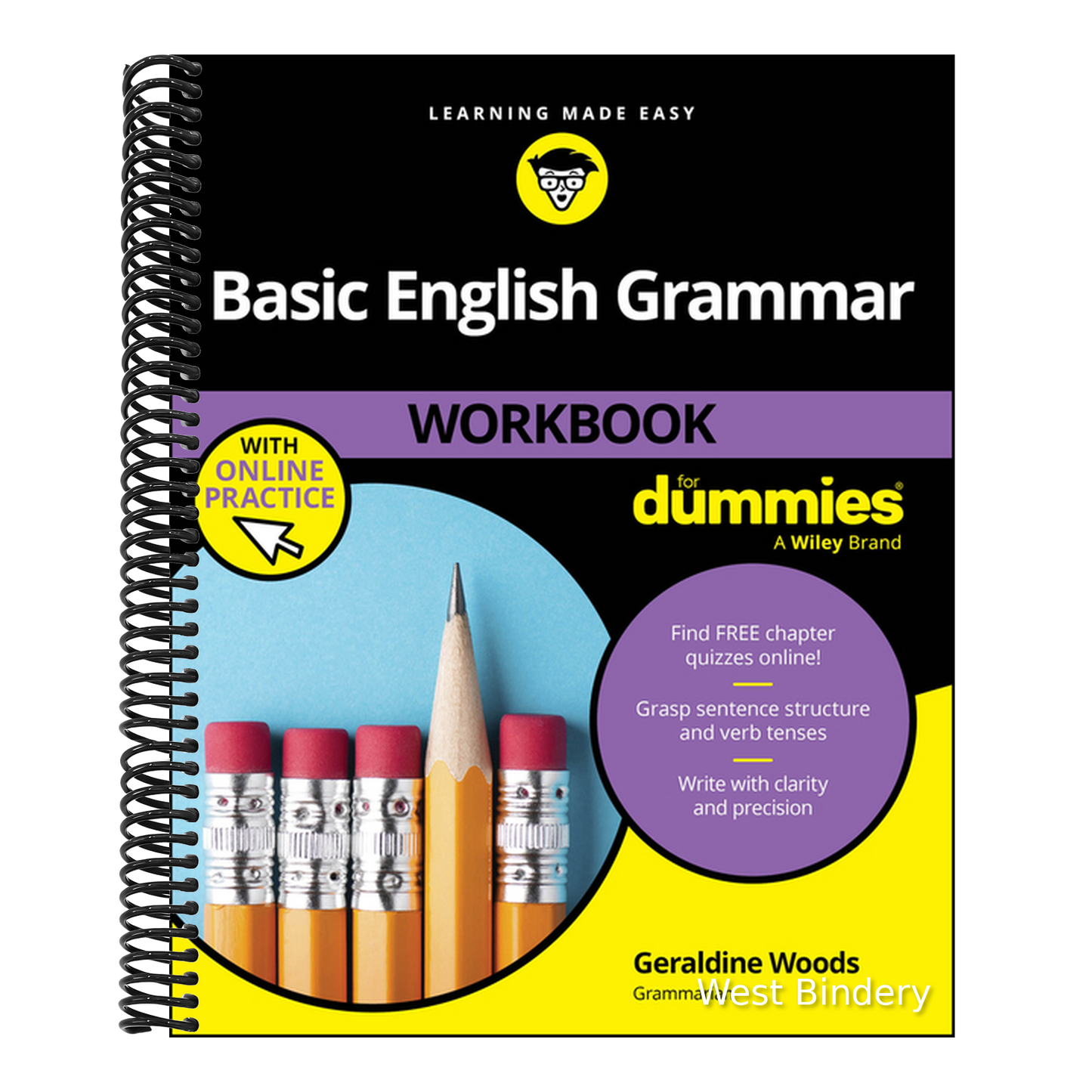 Basic English Grammar Workbook for Dummies with Online Practice Quizzes