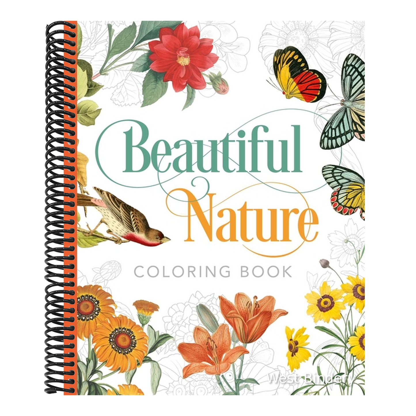 Beautiful Nature Coloring Book