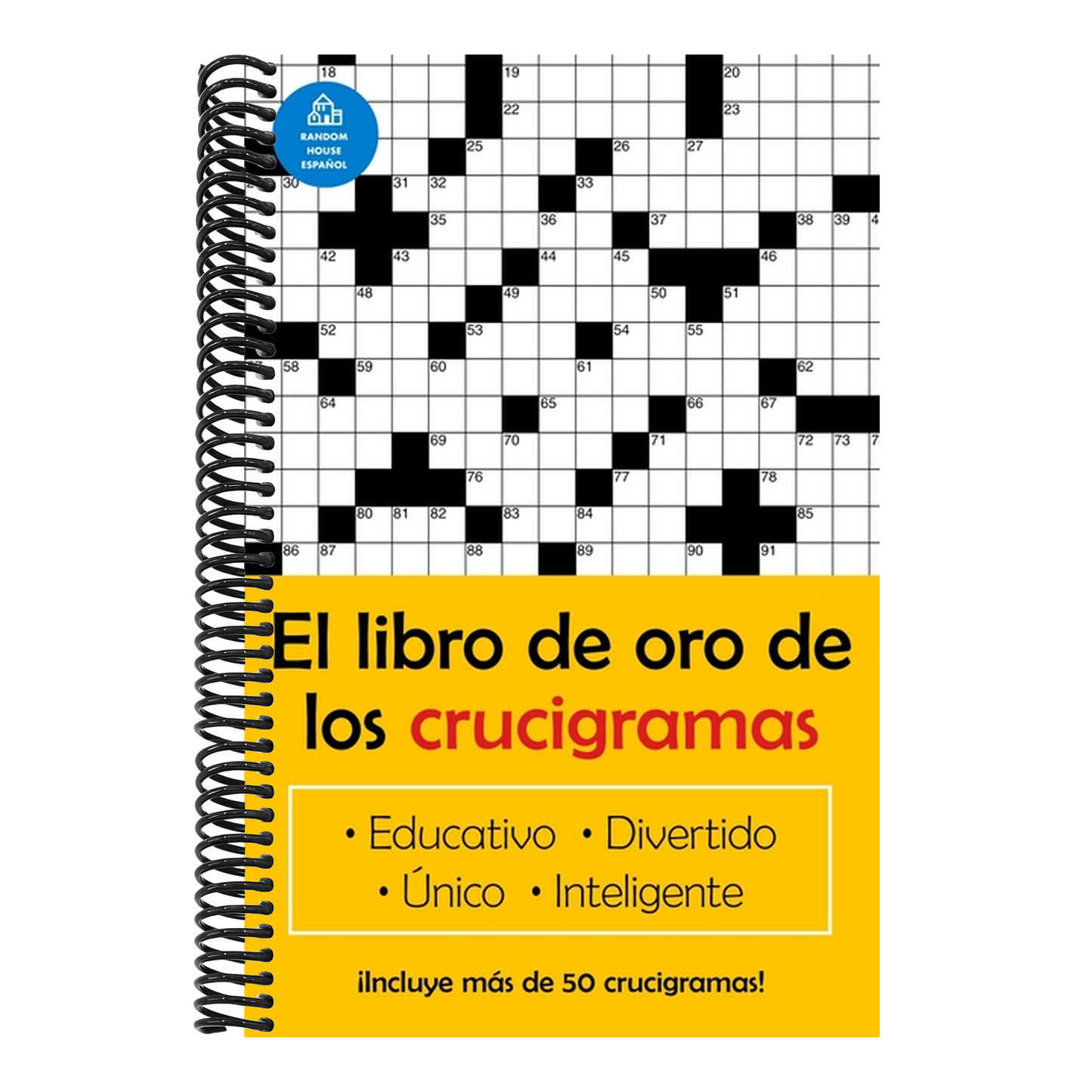El Libro de Oro de Los Crucigramas / The Golden Book of Puzzles = The Golden Book of Crossword Puzzles (Spiral Bound)