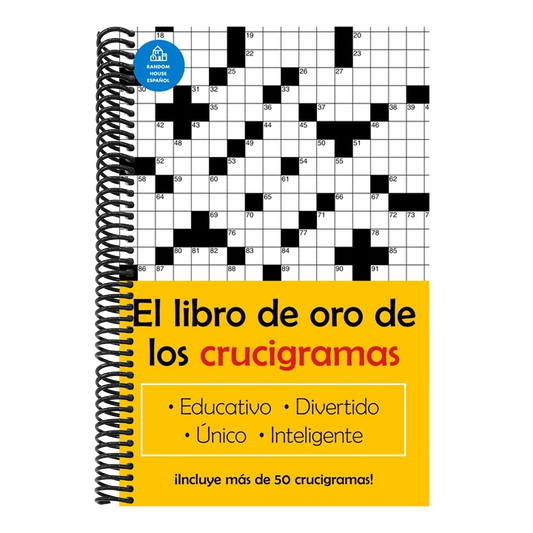 El Libro de Oro de Los Crucigramas / The Golden Book of Puzzles = The Golden Book of Crossword Puzzles (Spiral Bound)