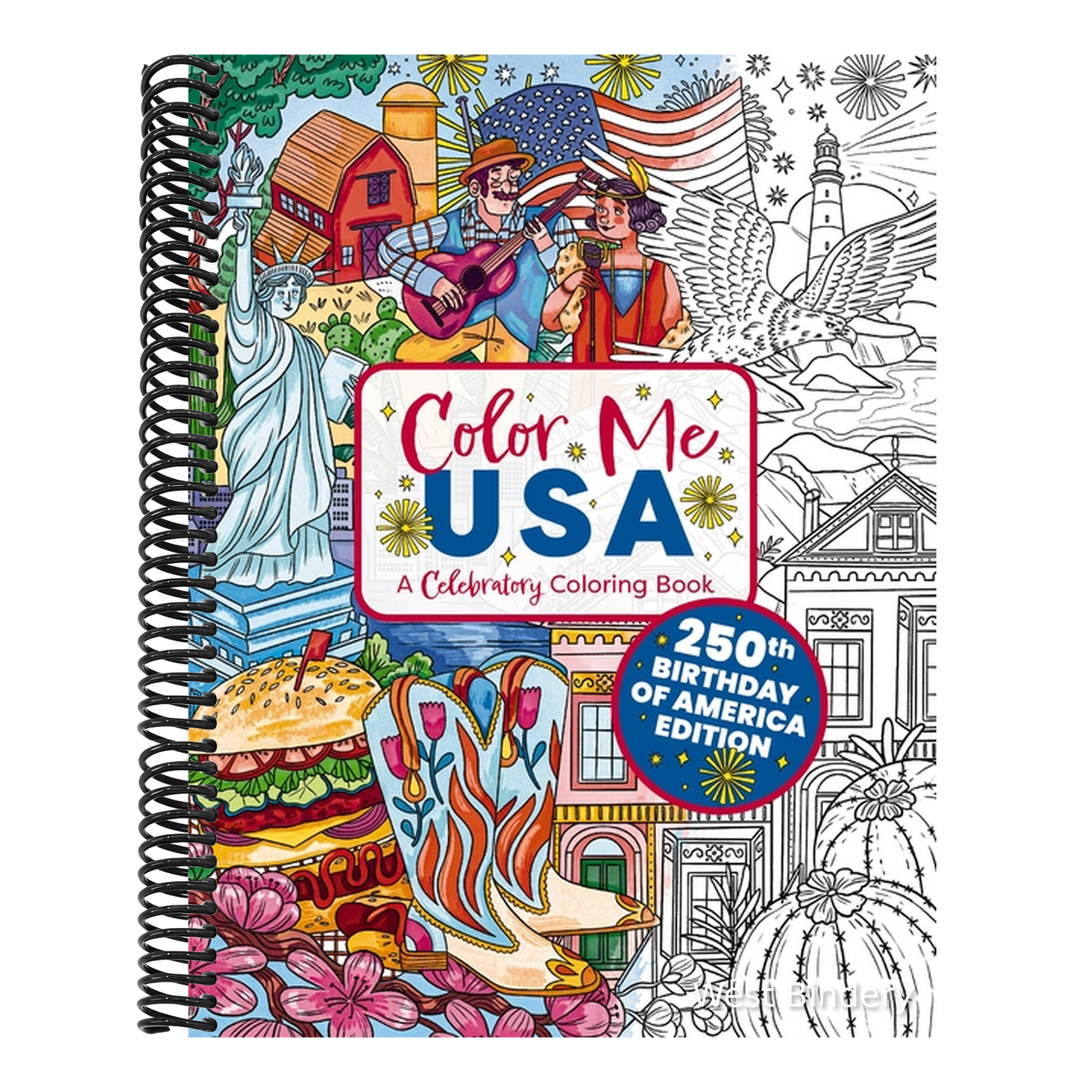 Color Me USA: A Celebratory Coloring Book
