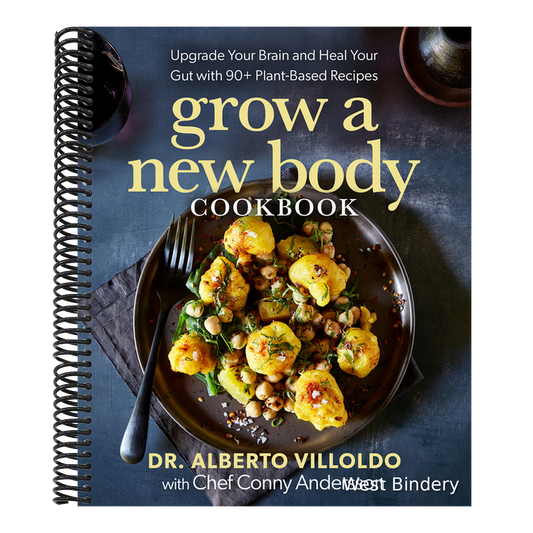 Grow a New Body Cookbook: Upgrade Your Brain and Heal Your Gut with 90+ Plant-Based Recipes