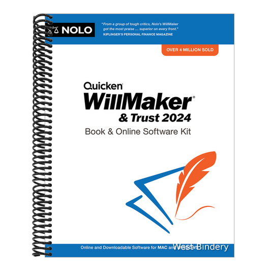 Quicken Willmaker & Trust 2024: Book & Online Software Kit (2024)