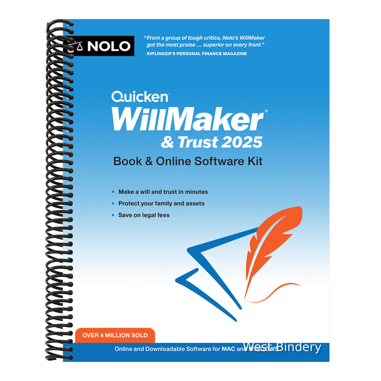 Quicken Willmaker & Trust 2025: Book & Online Software Kit