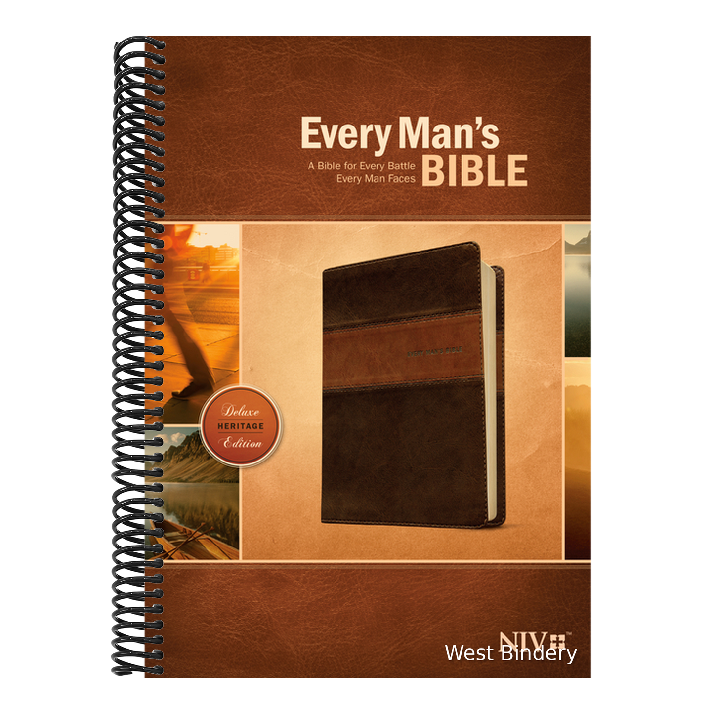Every Man's Bible-NIV-Deluxe Heritage