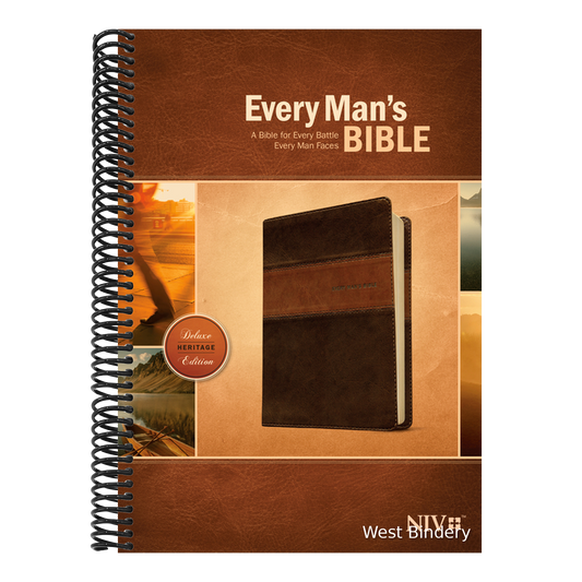 Every Man's Bible-NIV-Deluxe Heritage