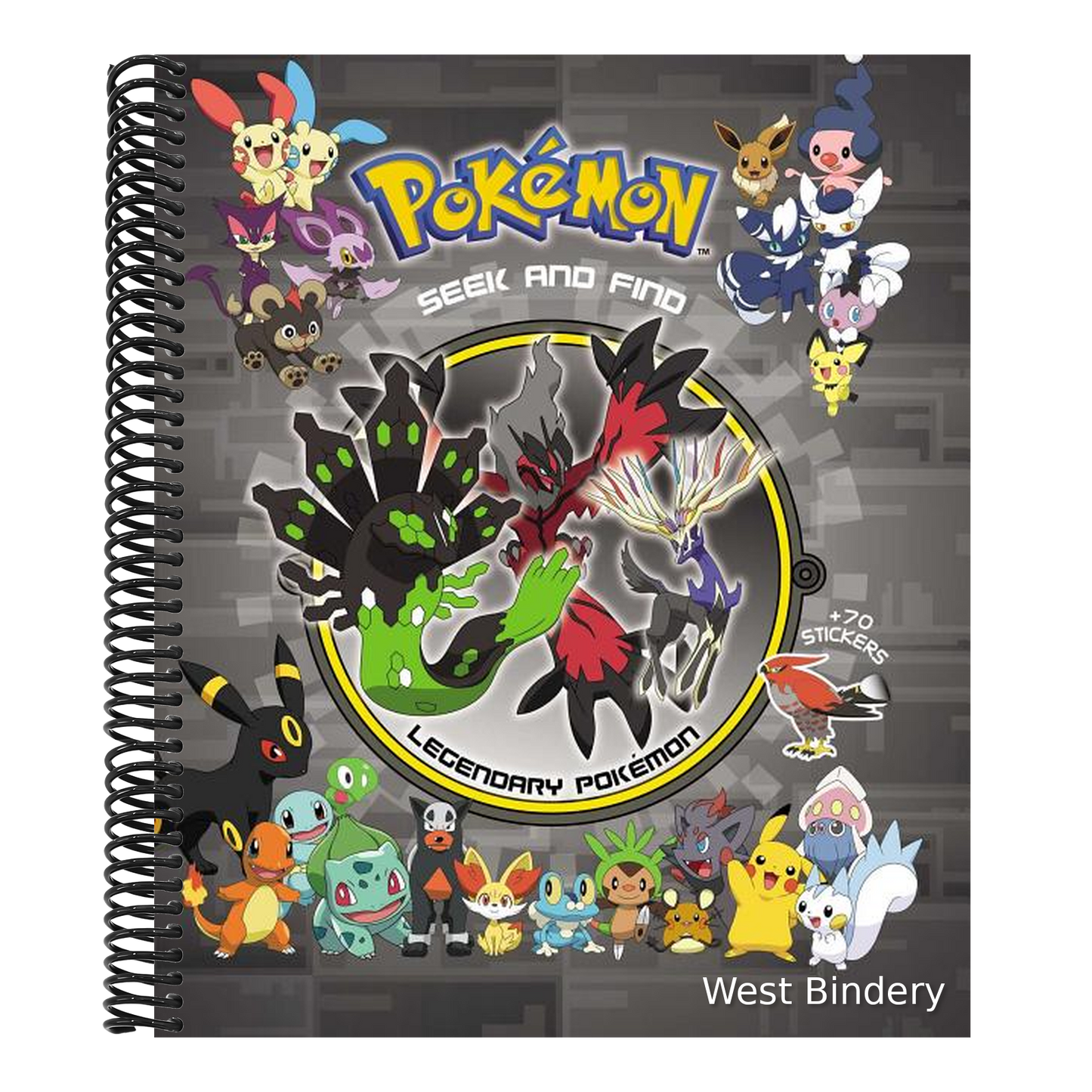 Pokémon Seek and Find: Legendary Pokémon: Legendary Pokemon