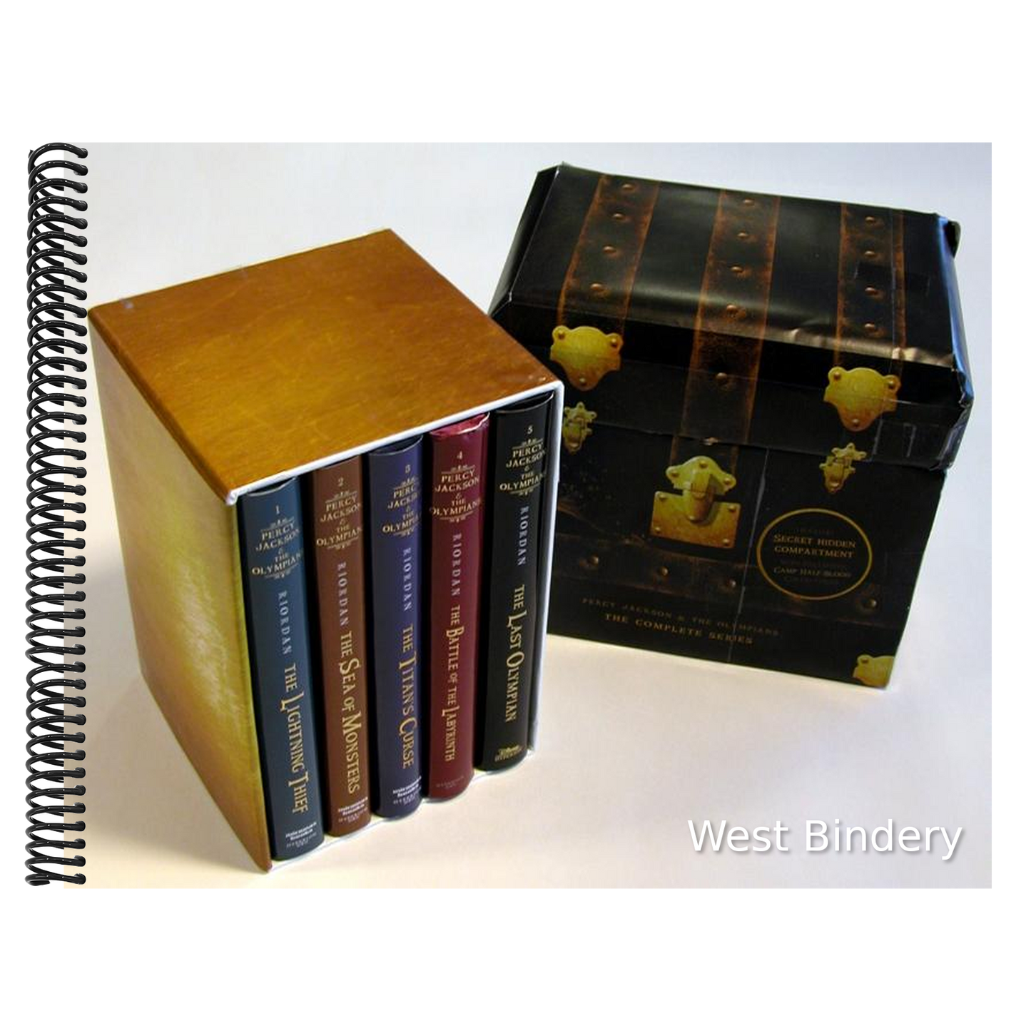 Percy Jackson and the Olympians Hardcover Boxed Set: Books 1 - 5