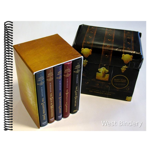 Percy Jackson and the Olympians Hardcover Boxed Set: Books 1 - 5
