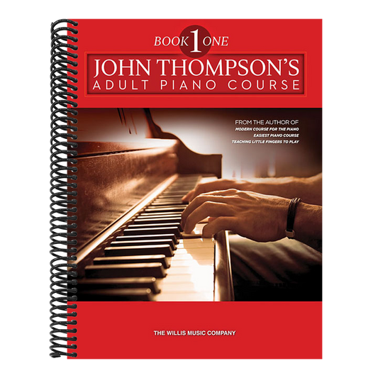 John Thompson's Adult Piano Course Book 1 Beginner to Elementary Level Classical, Folk, and Original Arrangements Softcover Piano Method (Revised)