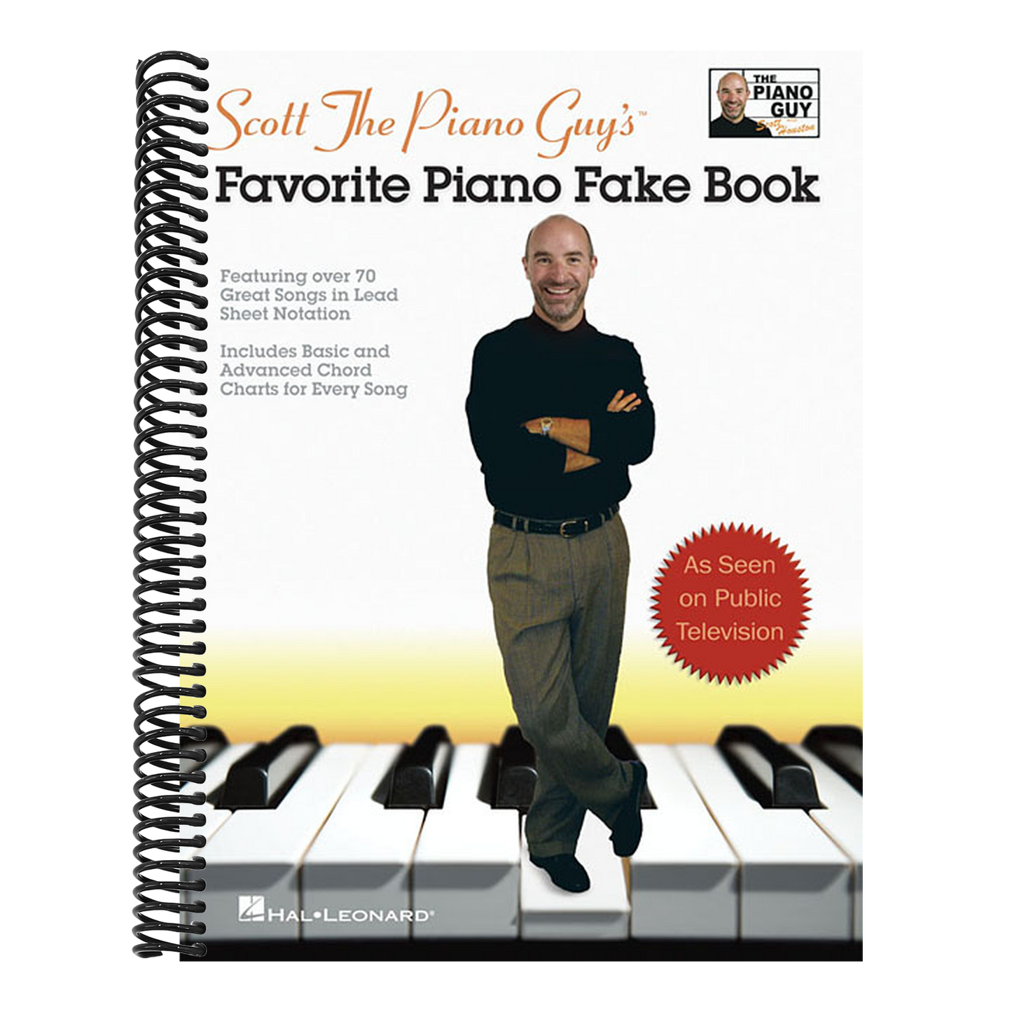 Scott the Piano Guy's Favorite Piano Fake Book - Sheet Music Beginner Piano Book for Adults and Kids