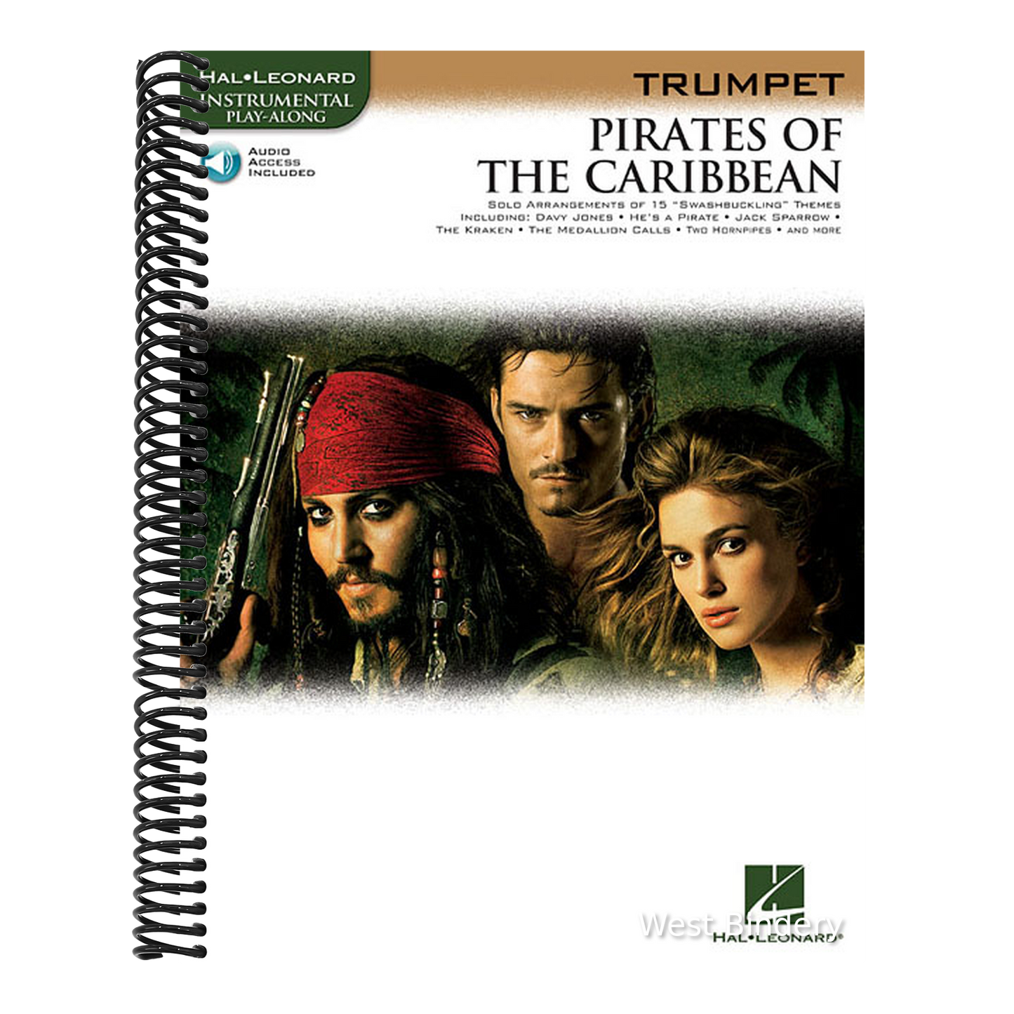 Pirates of the Caribbean: For Trumpet (Hal Leonard Instrumental Play-Along) - Book/Online Audio [With CD]