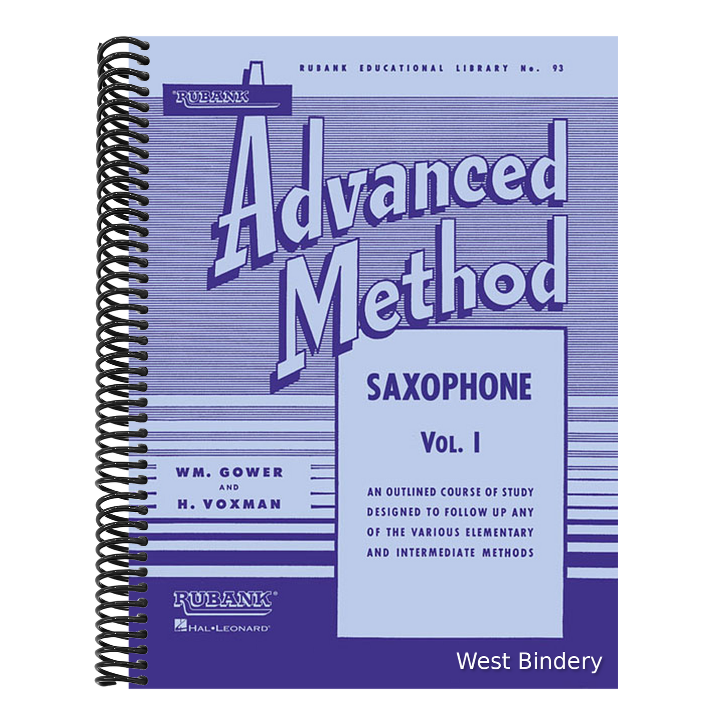 Rubank Advanced Method - Saxophone Vol. 1 (Rubank Educational Library 93) - Saxophone Music Book F