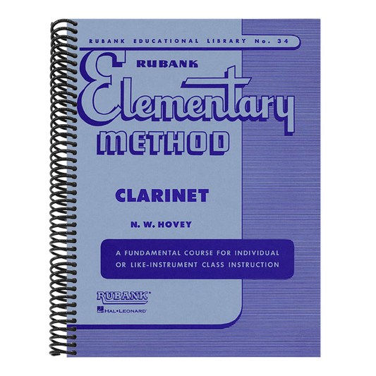 Rubank Elementary Method Clarinet (Rubank Educational Library 34) - Clarinet Music Book for Teache
