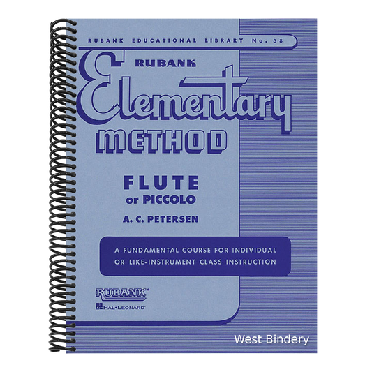 Rubank Elementary Method - Flute or Piccolo (Rubank Educational Library 38) - Beginner Flute Music [With Charts] (Revised)