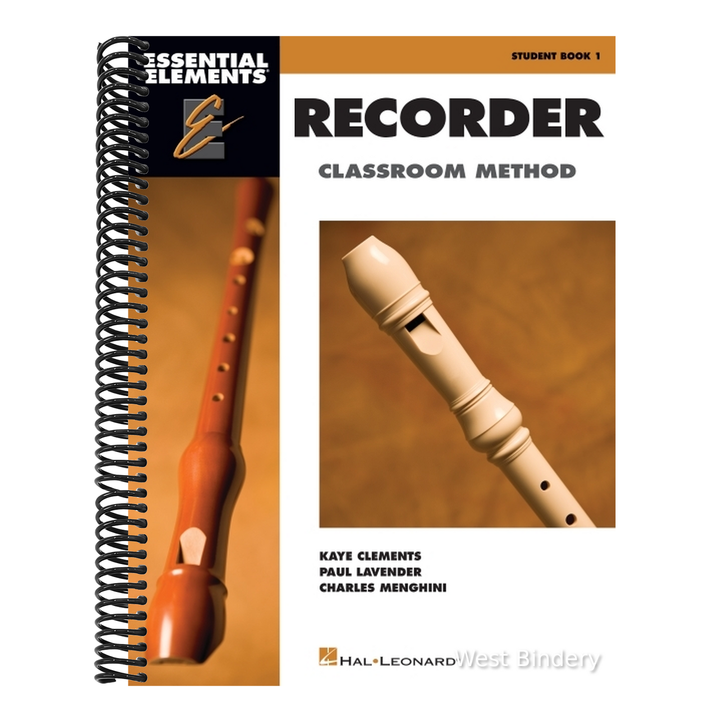Essential Elements for Recorder Student Book 1 Classroom Method for Beginner Recorder Players Includes 130 Songs Music Reading and Fingering Chart Hal