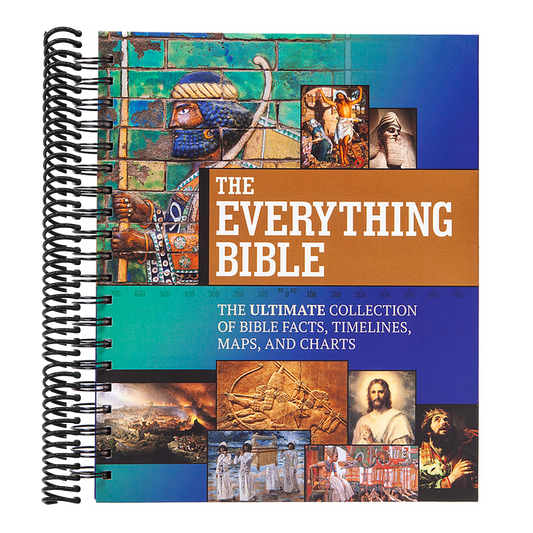 The Everything Bible: The Ultimate Collection of Bible Facts, Timelines, Maps, and Charts (Spiral Bound)