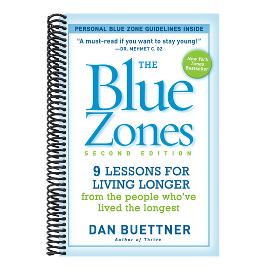 The Blue Zones: 9 Lessons for Living Longer from the People Who've Lived the Longest (Spiral Bound)