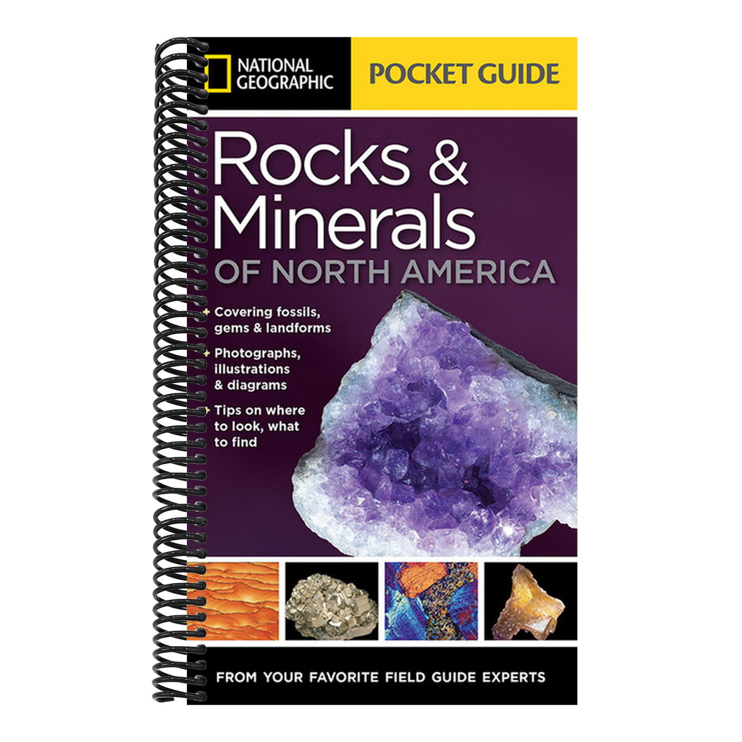National Geographic Pocket Guide to Rocks and Minerals of North America (Pocket Guides) (Spiral Bound)