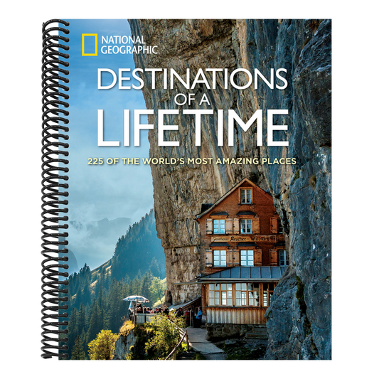 Destinations of a Lifetime: 225 of the World's Most Amazing Places (Spiral Bound)