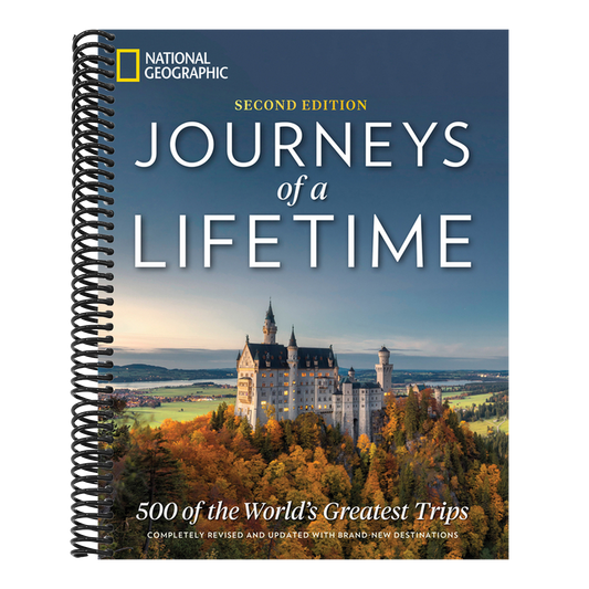 Journeys of a Lifetime, Second Edition: 500 of the World's Greatest Trips (2ND ed.) (Spiral Bound)