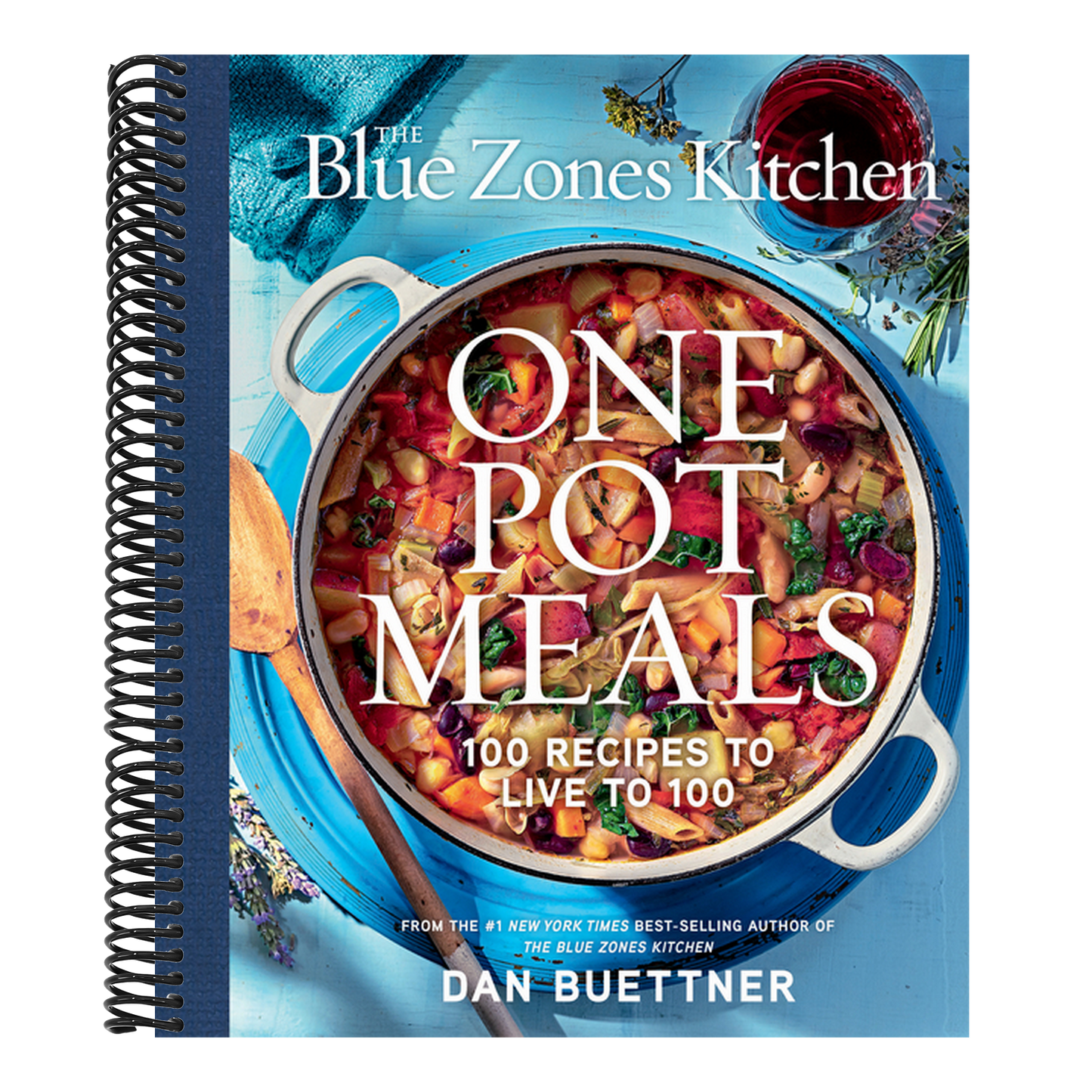 The Blue Zones Kitchen: One Pot Meals: 100 Recipes to Live to 100 (The Blue Zones) (Spiral Bound)